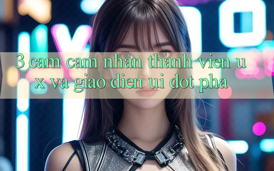 3. Cảm cảm nhận thành viên (UX) và Giao diện (UI) đột phá