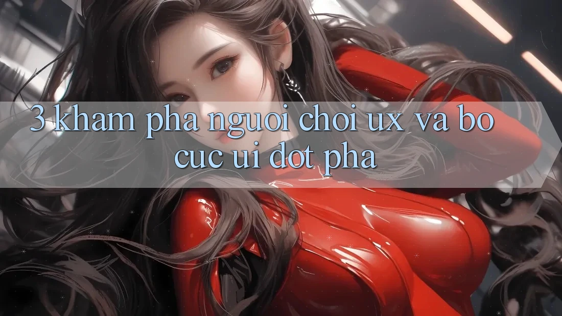3. Khám phá người chơi (UX) và Bố cục (UI) đột phá