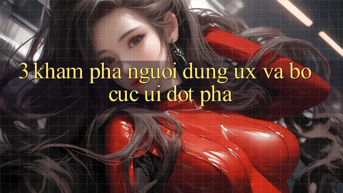 3. Khám phá người dùng (UX) và Bố cục (UI) đột phá 3. Khám phá người dùng (UX) và Bố cục (UI) đột phá