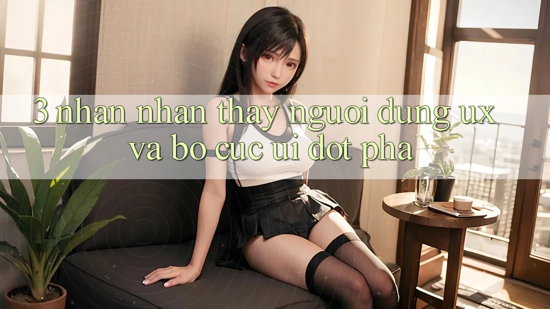 3. Nhận nhận thấy người dùng (UX) và Bố cục (UI) đột phá