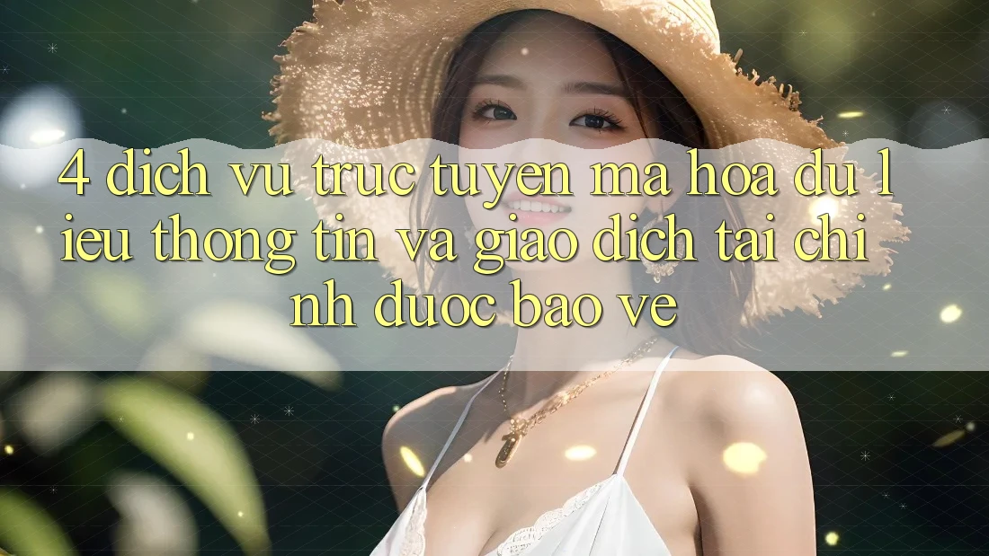 4. Dịch vụ trực tuyến mã hóa dữ liệu thông tin và giao dịch tài chính được bảo vệ