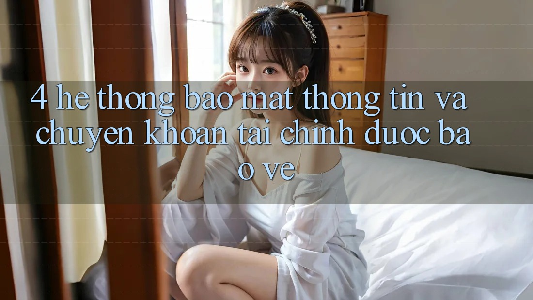4. Hệ thống bảo mật thông tin và chuyển khoản tài chính được bảo vệ