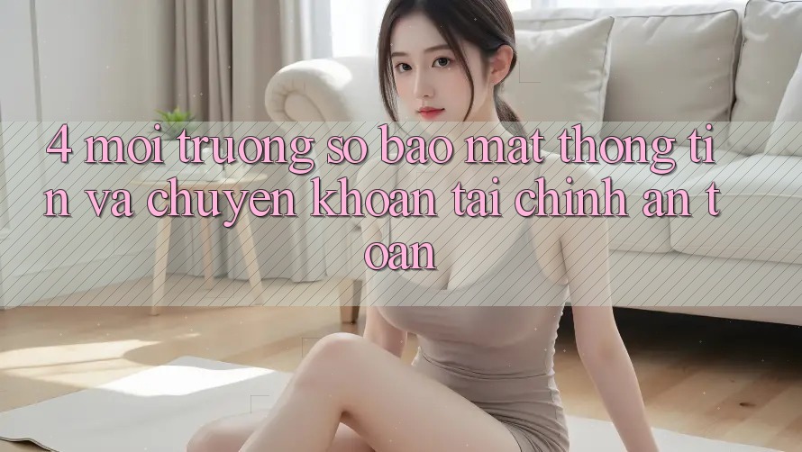 4. Môi trường số bảo mật thông tin và chuyển khoản tài chính an toàn 4. Môi trường số bảo mật thông tin và chuyển khoản tài chính an toàn