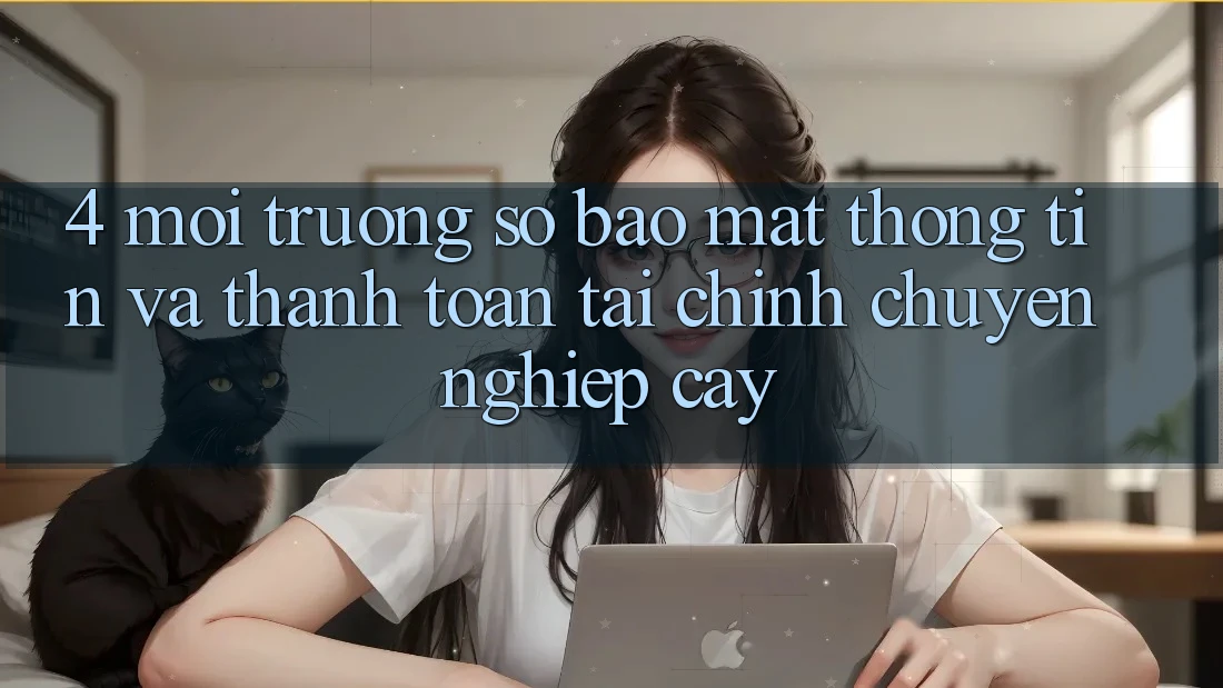 4. Môi trường số bảo mật thông tin và thanh toán tài chính chuyên nghiệp cậy 4. Môi trường số bảo mật thông tin và thanh toán tài chính chuyên nghiệp cậy