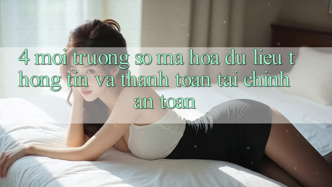 4. Môi trường số mã hóa dữ liệu thông tin và thanh toán tài chính an toàn 4. Môi trường số mã hóa dữ liệu thông tin và thanh toán tài chính an toàn