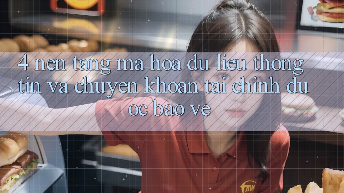 4. Nền tảng mã hóa dữ liệu thông tin và chuyển khoản tài chính được bảo vệ