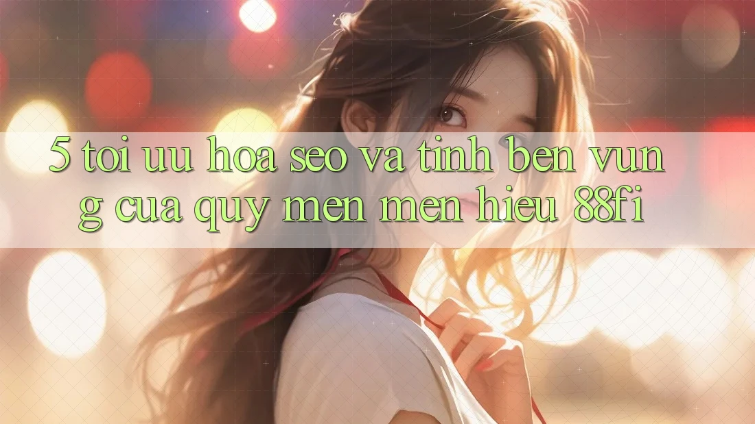 5. Tối ưu hóa SEO và Tính bền vững của quý mến mến hiệu 88fi