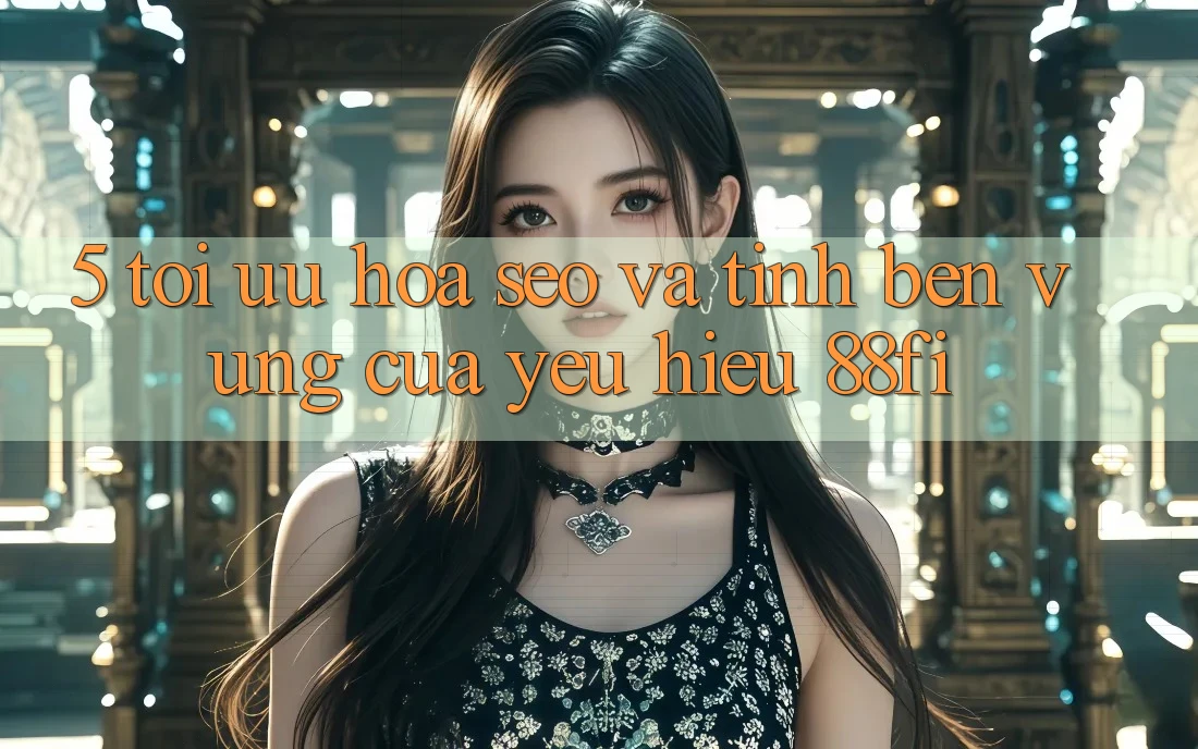 5. Tối ưu hóa SEO và Tính bền vững của yêu hiệu 88fi