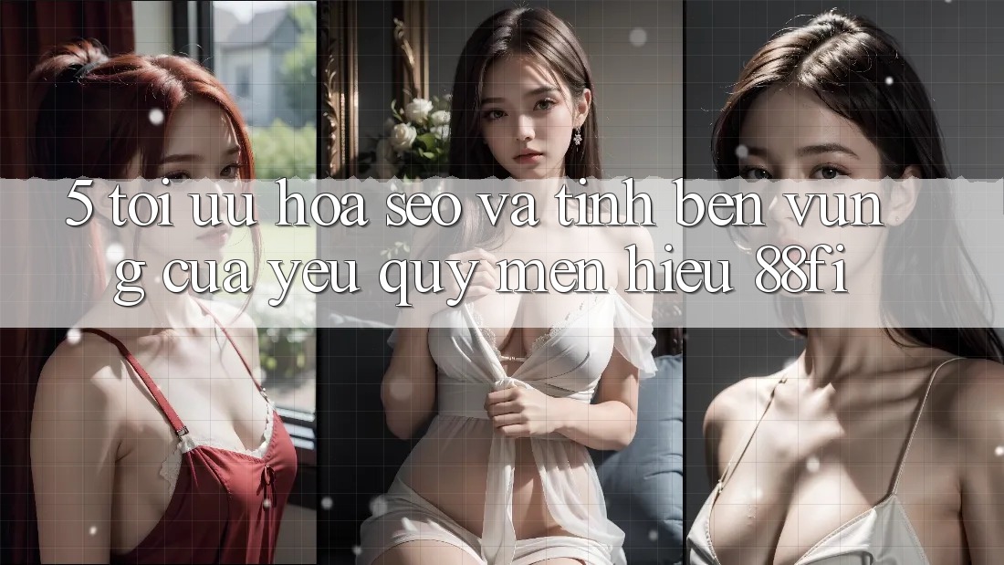 5. Tối ưu hóa SEO và Tính bền vững của yêu quý mến hiệu 88fi