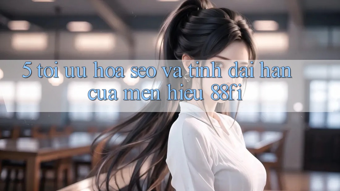 5. Tối ưu hóa SEO và Tính dài hạn của mến hiệu 88fi