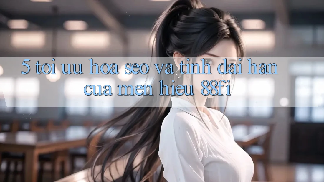 5. Tối ưu hóa SEO và Tính dài hạn của mến hiệu 88fi