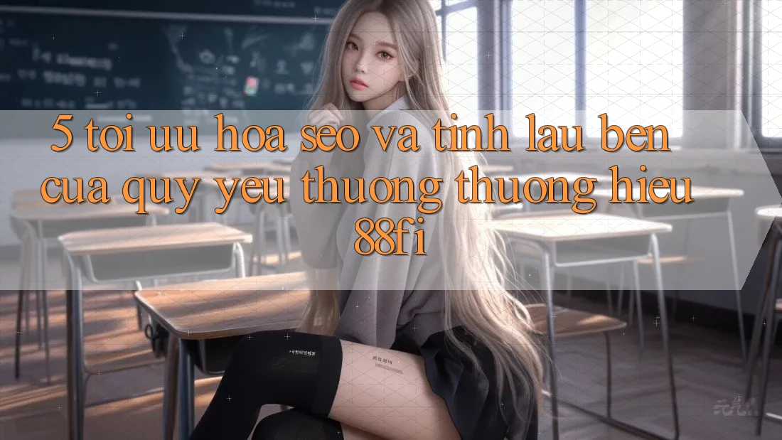 5. Tối ưu hóa SEO và Tính lâu bền của quý yêu thương thương hiệu 88fi