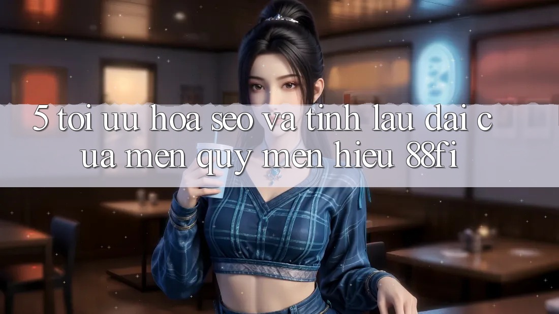 5. Tối ưu hóa SEO và Tính lâu dài của mến quý mến hiệu 88fi