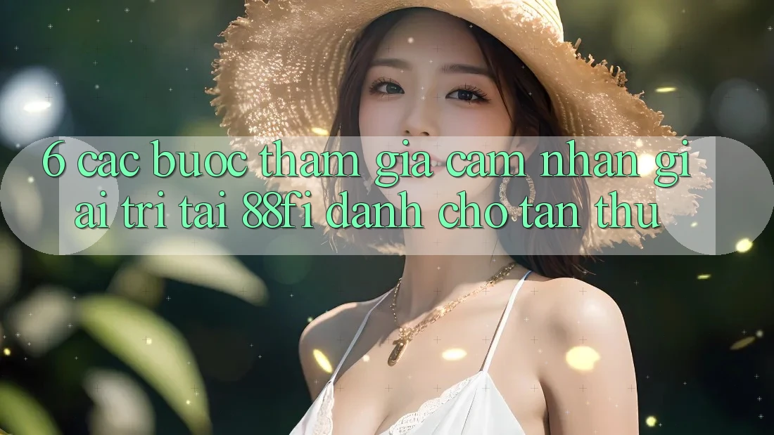 6. Các bước tham gia cảm nhận giải trí tại 88fi dành cho tân thủ