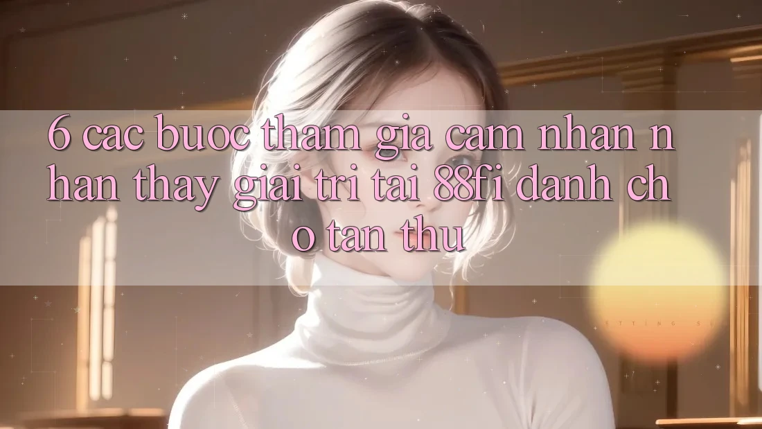 6. Các bước tham gia cảm nhận nhận thấy giải trí tại 88fi dành cho tân thủ