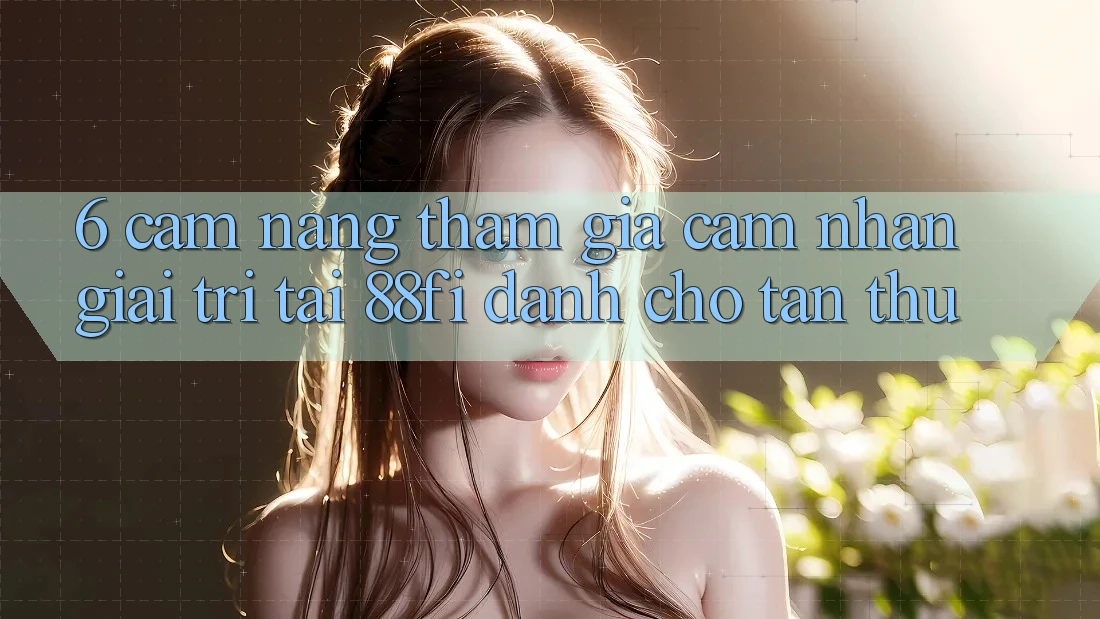 6. Cẩm nang tham gia cảm nhận giải trí tại 88fi dành cho tân thủ