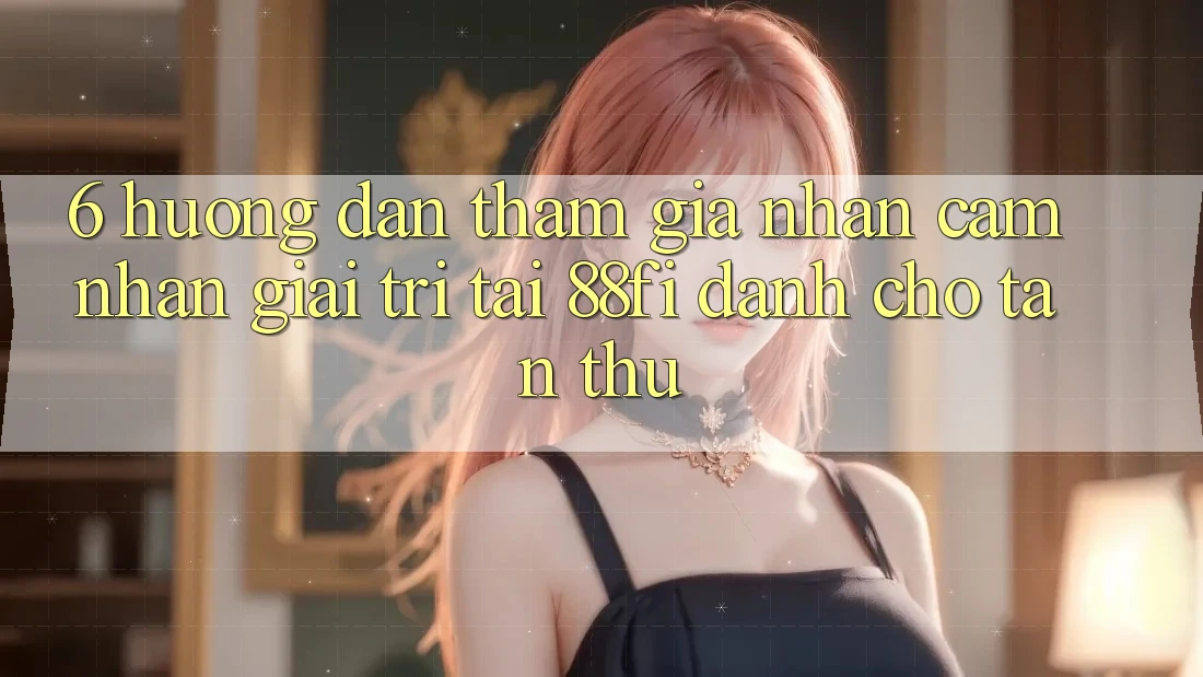 6. Hướng dẫn tham gia nhận cảm nhận giải trí tại 88fi dành cho tân thủ
