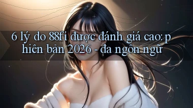 6 lý do 88fi được đánh giá cao phiên bản 2026   đa ngôn ngữ