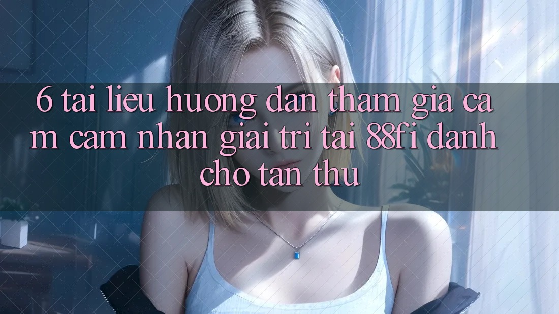 6. Tài liệu hướng dẫn tham gia cảm cảm nhận giải trí tại 88fi dành cho tân thủ