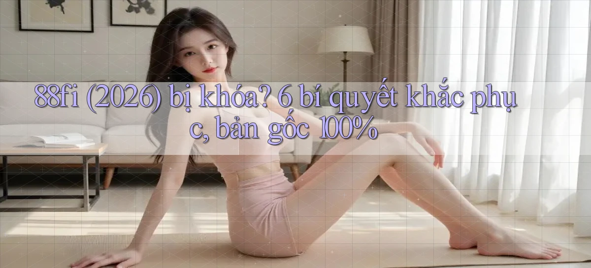 88fi (2026) bị khóa 6 bí quyết khắc phục, bản gốc 100%
