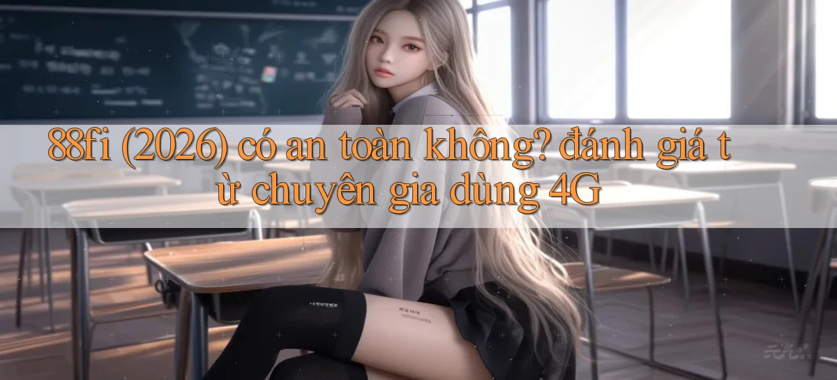 88fi (2026) có an toàn không đánh giá từ chuyên gia dùng 4G