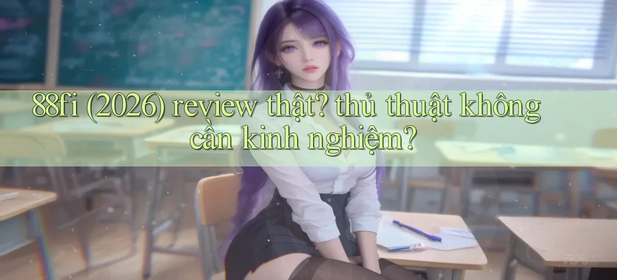 88fi (2026) review thật thủ thuật không cần kinh nghiệm