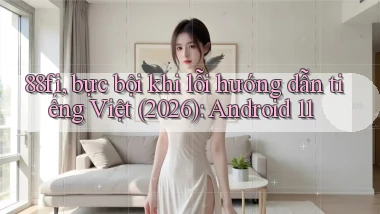 88fi, bực bội khi lỗi hướng dẫn tiếng Việt (2026) Android 11
