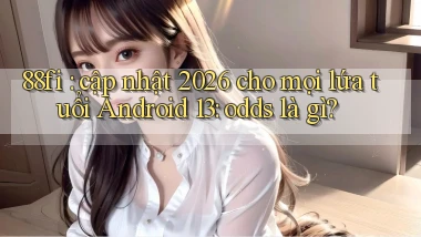 88fi cập nhật 2026 cho mọi lứa tuổi Android 13 odds là gì
