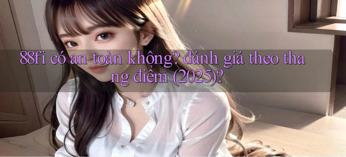 88fi có an toàn không đánh giá theo thang điểm (2025)