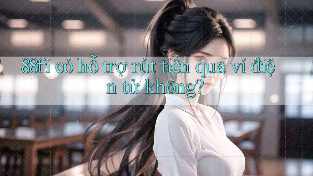 88fi có hỗ trợ rút tiền qua ví điện tử không?