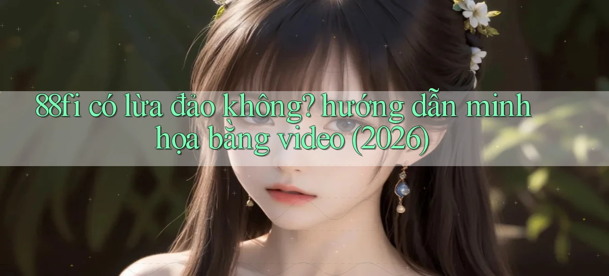 88fi có lừa đảo không hướng dẫn minh họa bằng video (2026)
