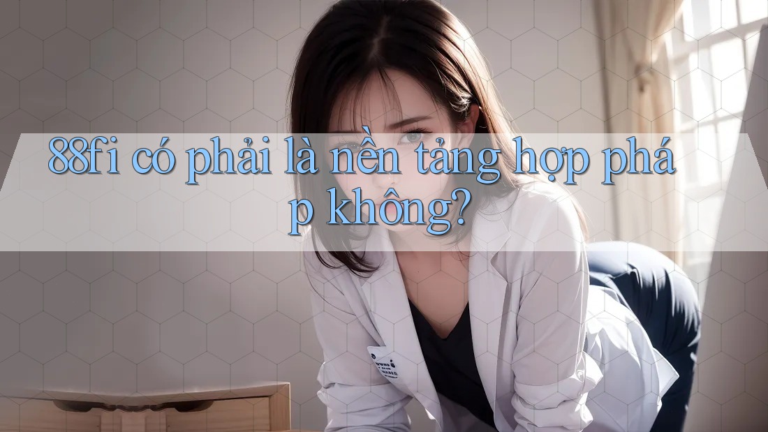 88fi có phải là nền tảng hợp pháp không?