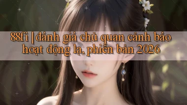 88fi đánh giá chủ quan cảnh báo hoạt động lạ, phiên bản 2026