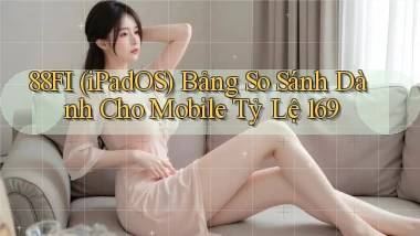88fi (iPadOS) bảng so sánh dành cho mobile tỷ lệ 169