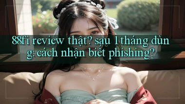 88fi review thật sau 1 tháng dùng cách nhận biết phishing