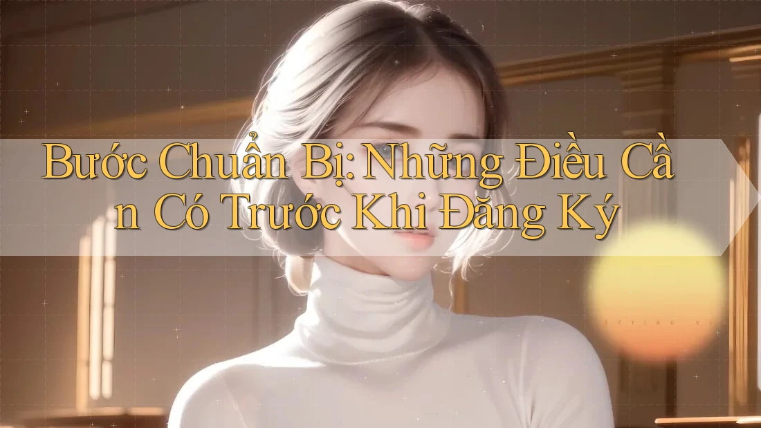 Bước Chuẩn Bị: Những Điều Cần Có Trước Khi Đăng Ký