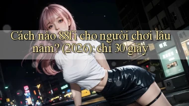 Cách nào 88fi cho người chơi lâu năm (2026) chỉ 30 giây