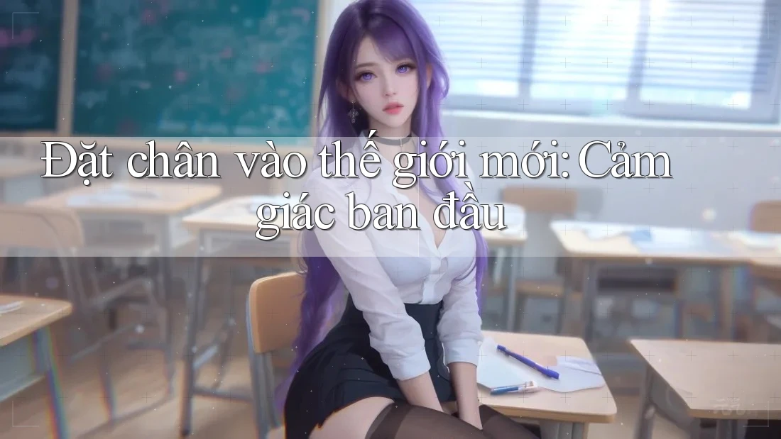 Đặt chân vào thế giới mới: Cảm giác ban đầu Đặt chân vào thế giới mới: Cảm giác ban đầu