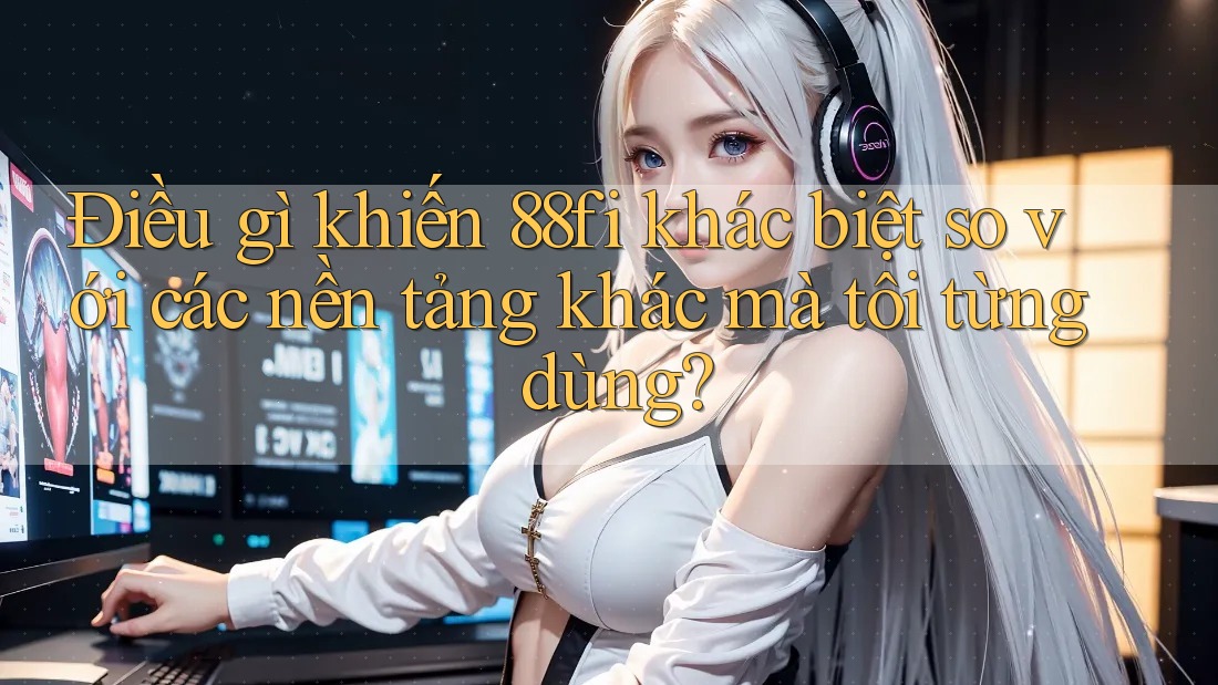 Điều gì khiến 88fi khác biệt so với các nền tảng khác mà tôi từng dùng?