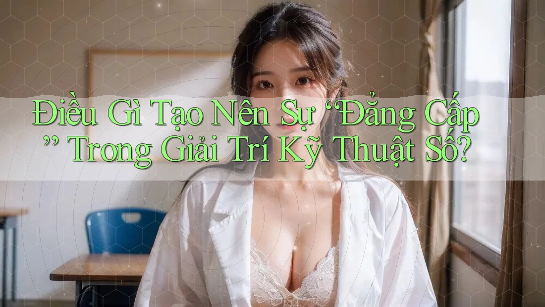 Điều Gì Tạo Nên Sự “Đẳng Cấp” Trong Giải Trí Kỹ Thuật Số?