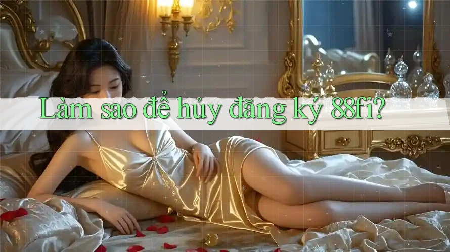 Làm sao để hủy đăng ký 88fi?