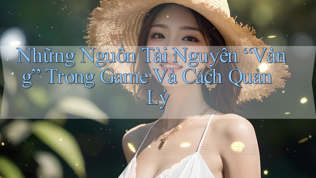 Những Nguồn Tài Nguyên “Vàng” Trong Game Và Cách Quản Lý