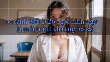 so sánh 88fi 2026   góc nhìn người mới tránh chasing losses