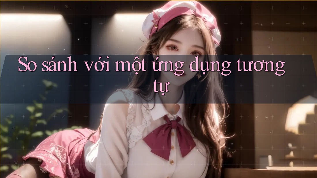 So sánh với một ứng dụng tương tự So sánh với một ứng dụng tương tự