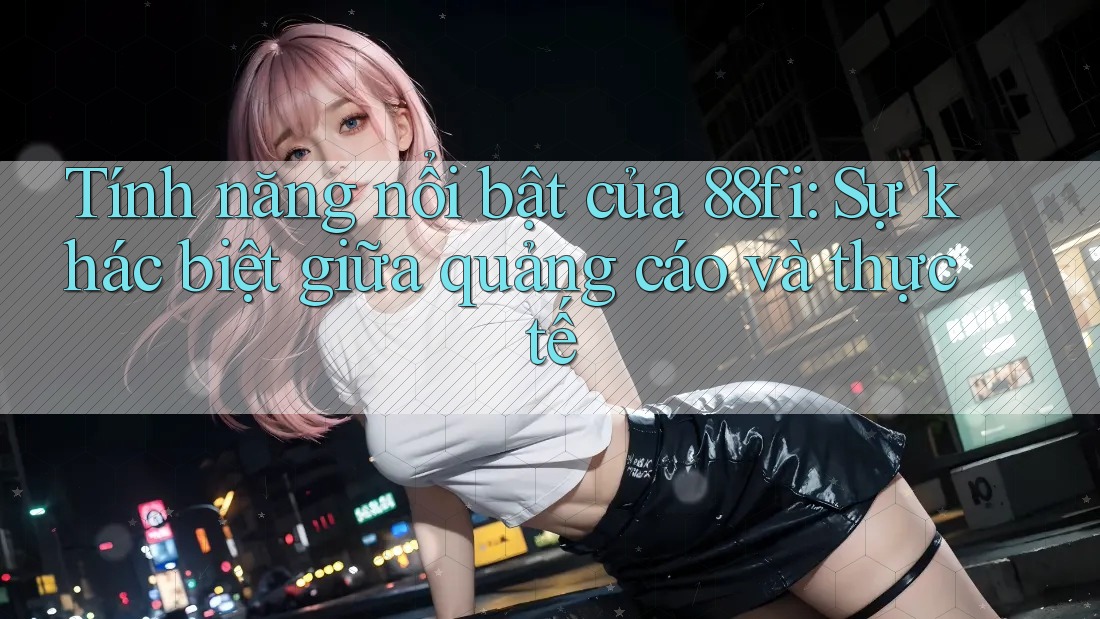 Tính năng nổi bật của 88fi: Sự khác biệt giữa quảng cáo và thực tế Tính năng nổi bật của 88fi: Sự khác biệt giữa quảng cáo và thực tế