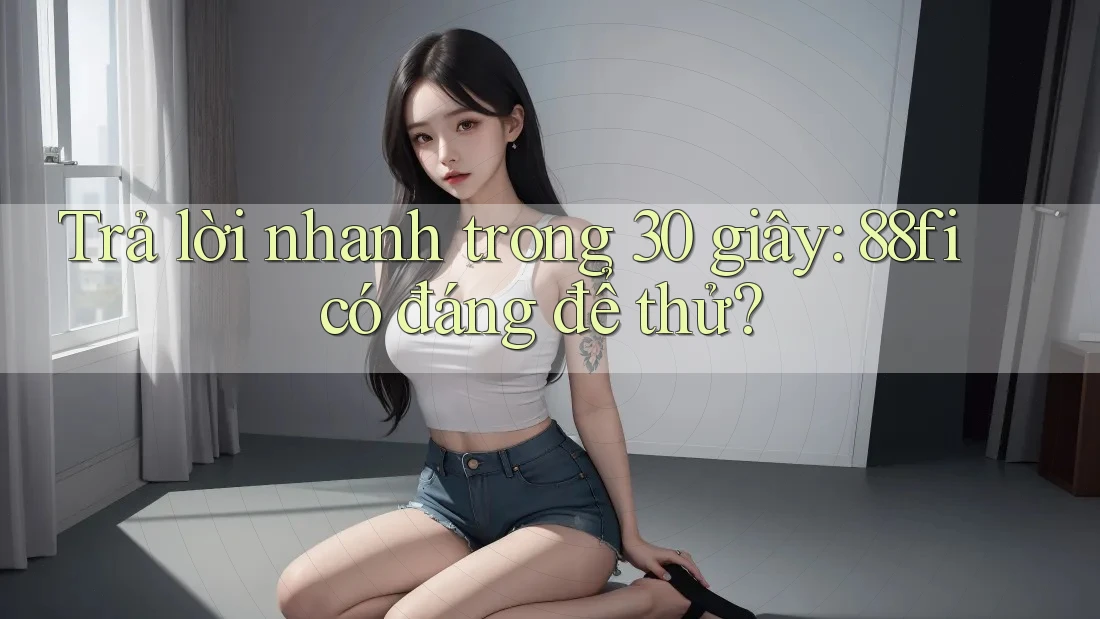 Trả lời nhanh trong 30 giây: 88fi có đáng để thử?