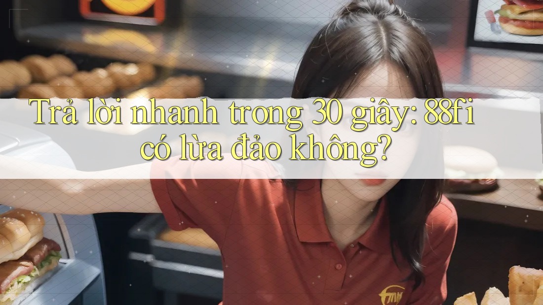 Trả lời nhanh trong 30 giây: 88fi có lừa đảo không?