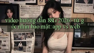 video hướng dẫn 88fi 2026   từ góc nhìn bảo mật app vs web